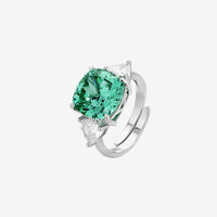 ZIRAVE Jewelry Vintage-Style Accessories Imitating Paraiba Green Ring