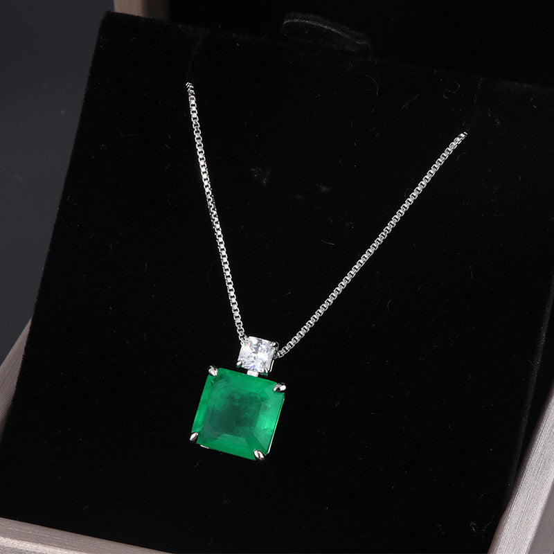 ZIRAVE Jewelry Simulation Emerald Vintage Set (Copy) (Copy)