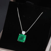 ZIRAVE Jewelry Simulation Emerald Vintage Set (Copy) (Copy)