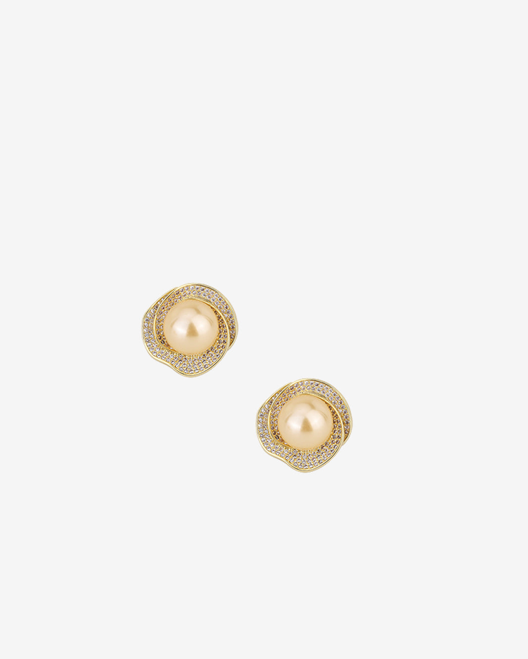 ZIRAVEJewelry Gold-Tone Simulated Pearl  Earrings