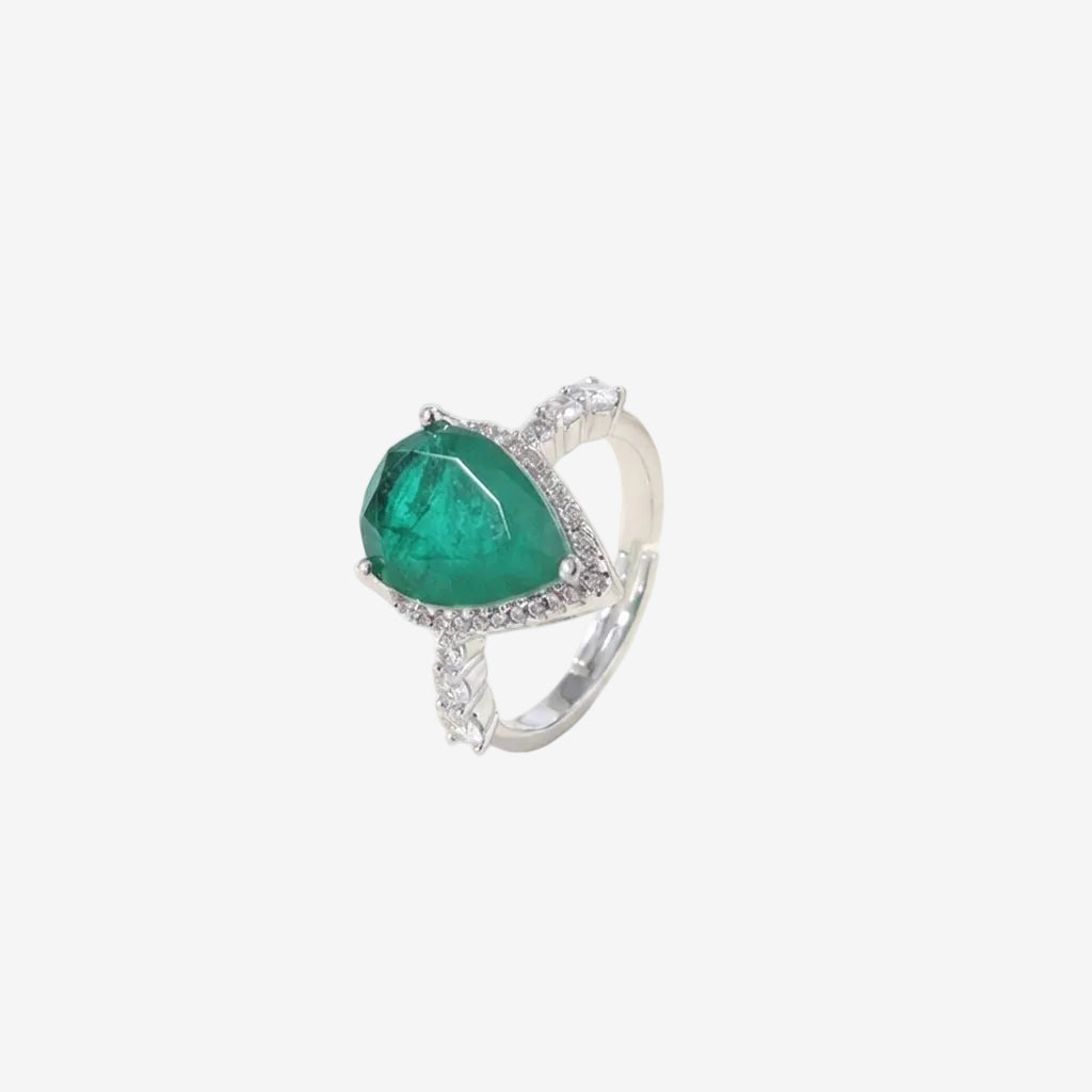 ZIRAVE Jewelry Imitation Paraiba Ring