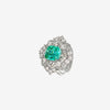 ZIRAVE Imitation Peacock Sapphire Ring
