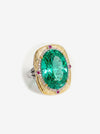 ZIRAVE Jewelry Imitation Dried Rose Jewelry Light Luxury High-End Ring