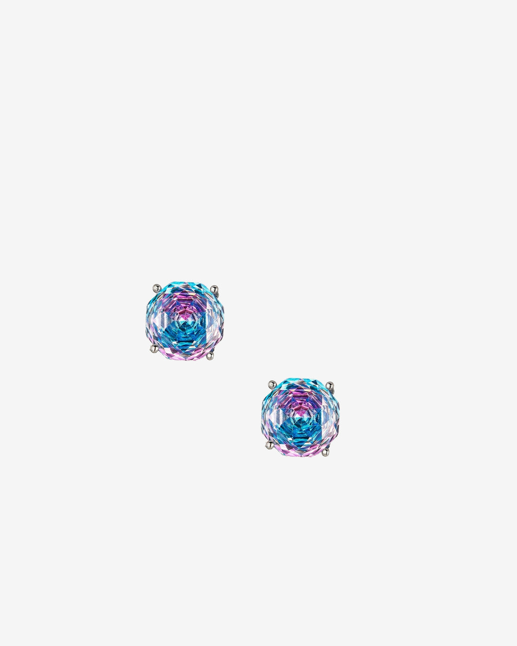 ZIRAVE Jewelry Copper-Based Gold-Plated Gradient Light Earrings