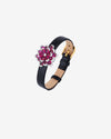 ZIRAVE Jewelry Imitation Ruby Eternal Flower High-end Luxury Gift Bracelet