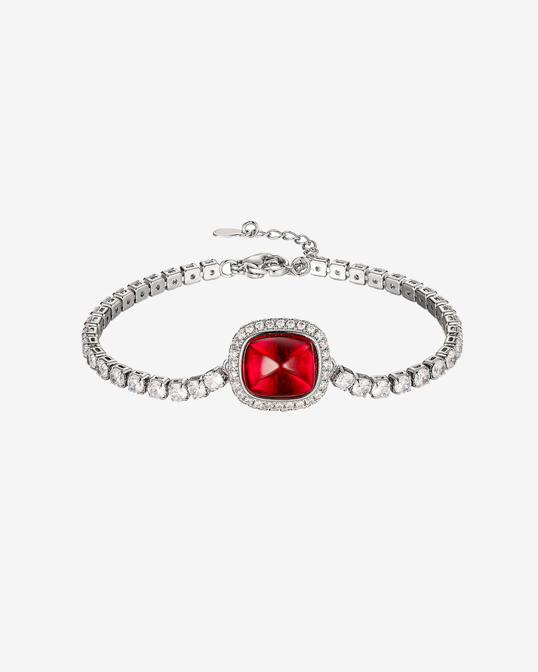 ZIRAVE Jewelry Vintage Sugar Loaf Gem Tennis Bracelet