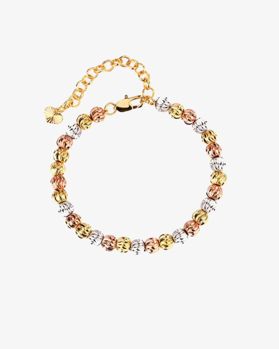 ZIRAVE jewelry retro electroplated color gold bracelet