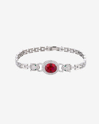 ZIRAVE jewelry retro simulation corundum leopard bracelet