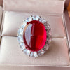 ZIRAVE Jewelry  Luxury Icy Green Agate Ring