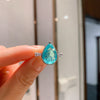 ZIRAVE Jewelry Imitation Paraiba Jewelry Set