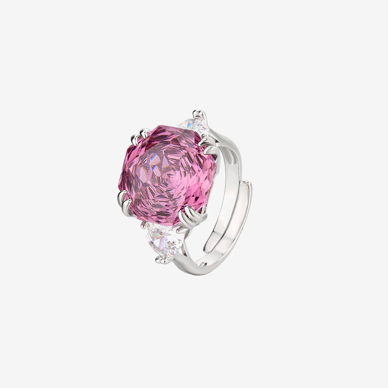 ZIRAVE Jewelry Copper-Based Gold-Plated Dried Rose Minimalist Ring