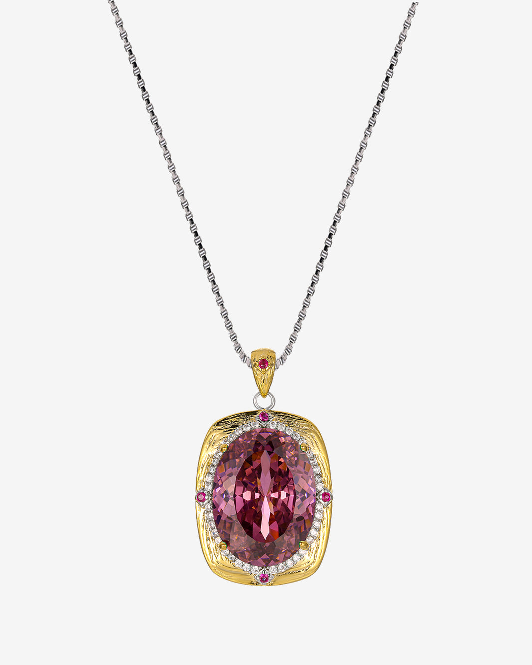 ZIRAVE Jewelry Imitation Dried Rose Jewelry Light Luxury High-End Necklace