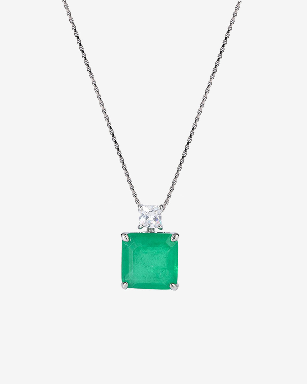 ZIRAVE Jewelry Simulation Emerald Vintage Set (Copy) (Copy)
