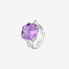 ZIRAVE Jewelry Copper-Based Gold-Plated Dried Rose Minimalist Ring