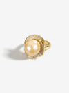 ZIRAVEJewelry Gold-Tone Simulated Pearl Ring