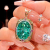 ZIRAVE Jewelry Imitation Dried Rose Jewelry Light Luxury High-End Necklace