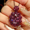 Zirave Jewelry Vintage Black Plating Oval Simulated Gem Jewelry Collection, Nicklace; Open Ring