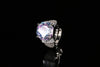 ZIRAVE Cushion-Cut Pink Simulated Gemstone Statement Ring