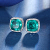 ZIRAVE Jewelry  Vintage Simulated Citrine Cushion Earrings
