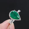 ZIRAVE Jewelry Imitation Paraiba Ring
