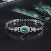 ZIRAVE jewelry retro simulation corundum leopard bracelet