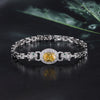 ZIRAVE jewelry retro simulation corundum leopard bracelet