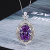 ZIRAVE Jewelry Simulation Para Green Vintage Pendant with Chain