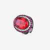 ZIRAVE Jewelry Imitation Para Green Ring