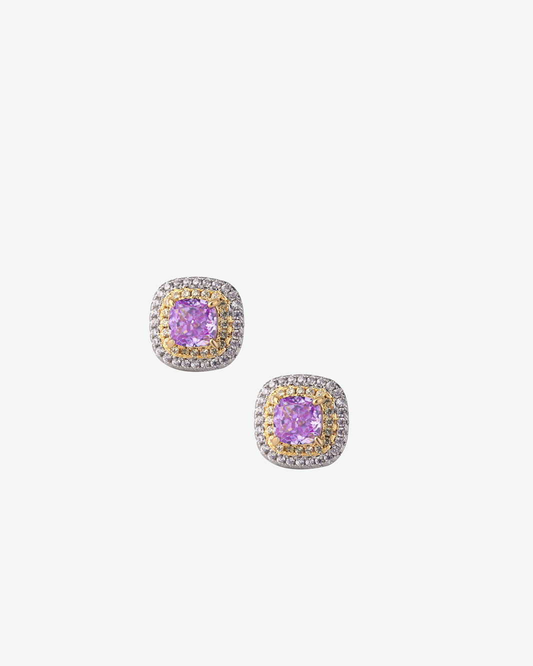 ZIRAVE Jewelry Simulation Yellow Diamond Earrings