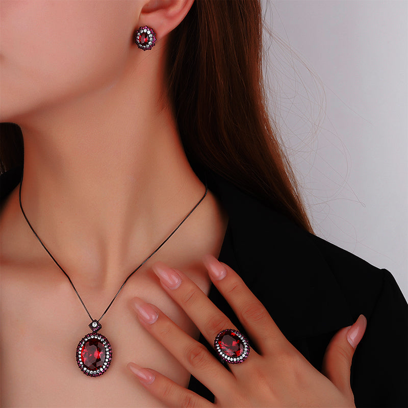 ZIRAVE Jewelry Imitation  Necklace