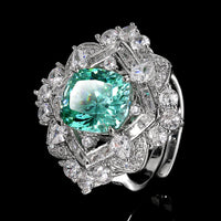 ZIRAVE Imitation Peacock Sapphire Ring