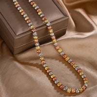 ZIRAVE jewelry retro electroplated Color gold necklace