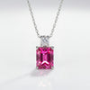 ZIRAVE Jewelry Simulated Yellow &amp; Pink Sapphire Jewelry Set