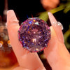 ZIRAVE Jewelry Vintage Colored Gemstone Black Gold Ring(4 Colors Available)