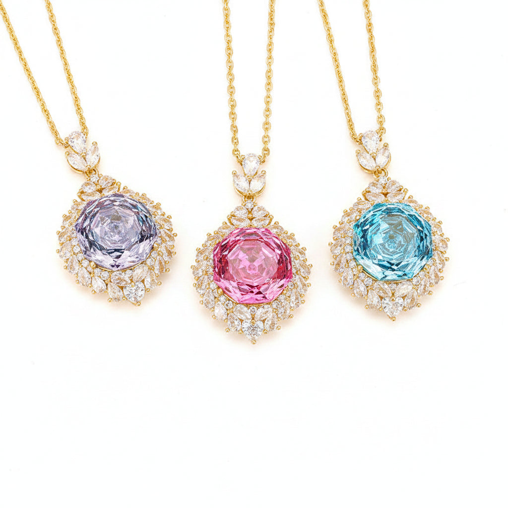 ZIRAVE Retro Gold Pendant