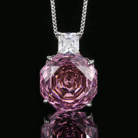 ZIRAVE Jewelry Copper-Based Gold-Plated Dried Rose Minimalist Nacklace