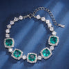 ZIRAVE jewelry retro simulation color treasure light luxury bracelet