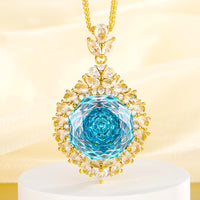 ZIRAVE Retro Gold Pendant