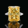 ZIRAVE Jewelry Radiant-Cut Simulated Yellow Diamond Jewelry Set
