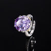ZIRAVE Jewelry  Vintage Simulated Gemstone Oval Jewelry Set 3Color