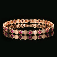 ZIRAVE jewelry retro simulation corundum light luxury bracelet