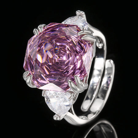 ZIRAVE Jewelry Copper-Based Gold-Plated Dried Rose Minimalist Ring