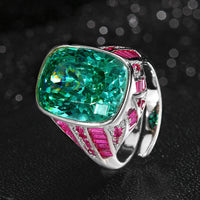 ZIRAVE Jewelry Two-Tone Wide Cocktail Open Ring