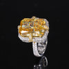 ZIRAVE Jewelry Vintage Simulated Gemstone Rectangle Jewelry Set 3Color