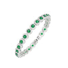 ZIRAVE jewelry retro simulation corundum light luxury full diamond bracelet